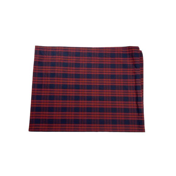 Custom XL Pillowcase Cushion Cover Tartan Plaid Red Pink Navy Blue Body Vintage